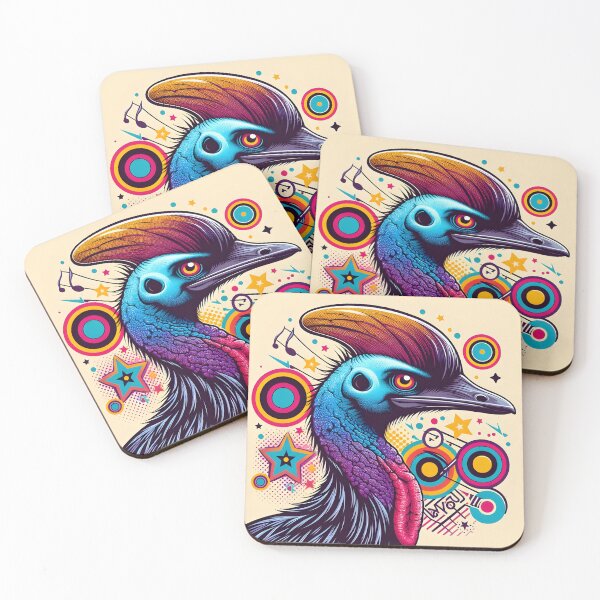 Item preview, Cassowary Art #8 | Cassowary Lovers designed and sold by ksgraphics222.
