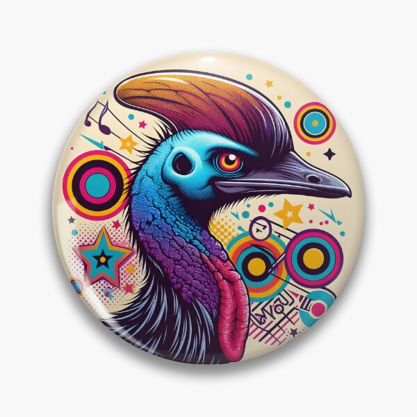 Item preview, Cassowary Art #8 | Cassowary Lovers designed and sold by ksgraphics222.