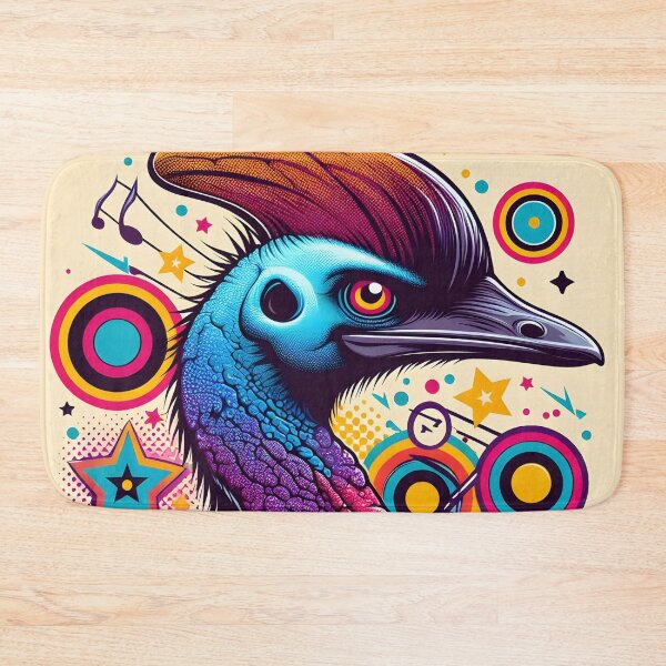Item preview, Cassowary Art #8 | Cassowary Lovers designed and sold by ksgraphics222.