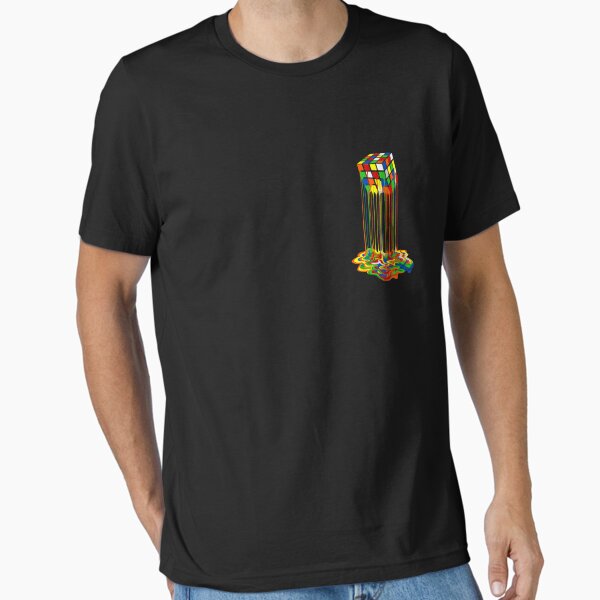 Item preview, Rainbow Abstraction melted rubix cube  designed and sold by Lydia Rutter.