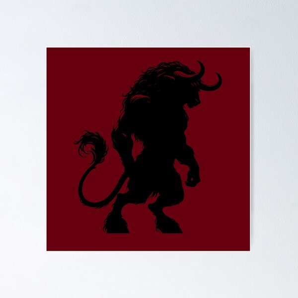Item preview, Minotaur designed and sold by BLUEiceberg.