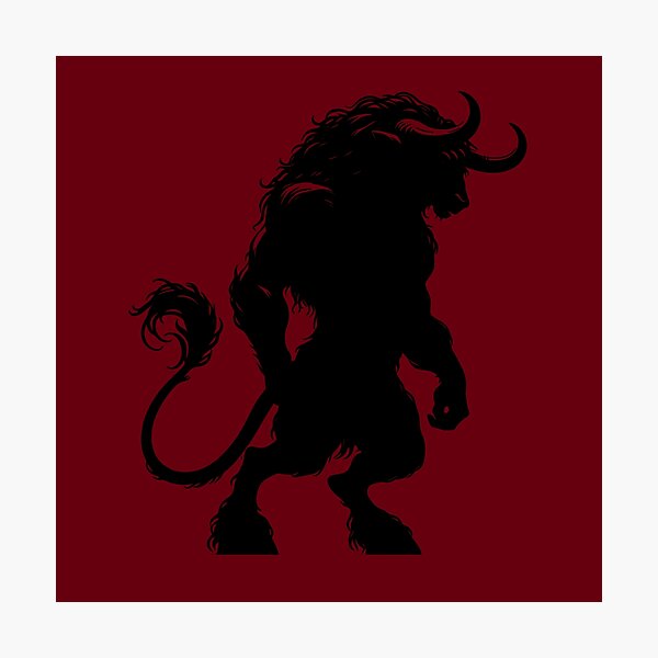 Item preview, Minotaur designed and sold by BLUEiceberg.