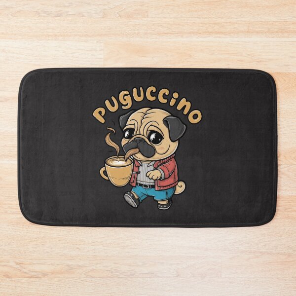Item preview, Pug Dog - Puguccino designed and sold by 123ks.