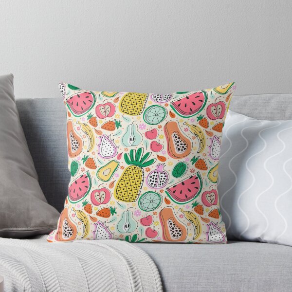 Item preview, Hand drawn Tropical Fruits for Summer designed and sold by sarakaquabubble.