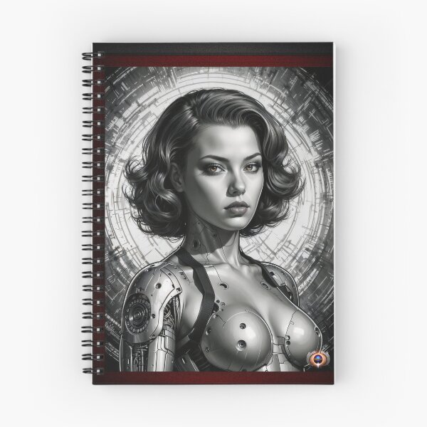 Item preview, Futuristic Female Cyborg A Culmination Of AI And Robotics Alluring AI Concept Art by Xzendor7 designed and sold by Xzendor7 Digital Art Creations.