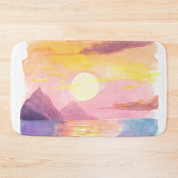 Item preview, Sweet Caribbean Honeymoon Sunset near St Lucia Pitons  designed and sold by artshop77.