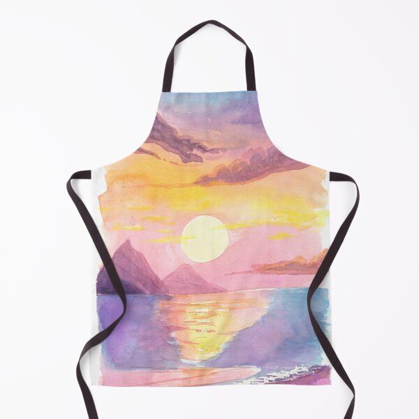 Item preview, Sweet Caribbean Honeymoon Sunset near St Lucia Pitons designed and sold by artshop77.