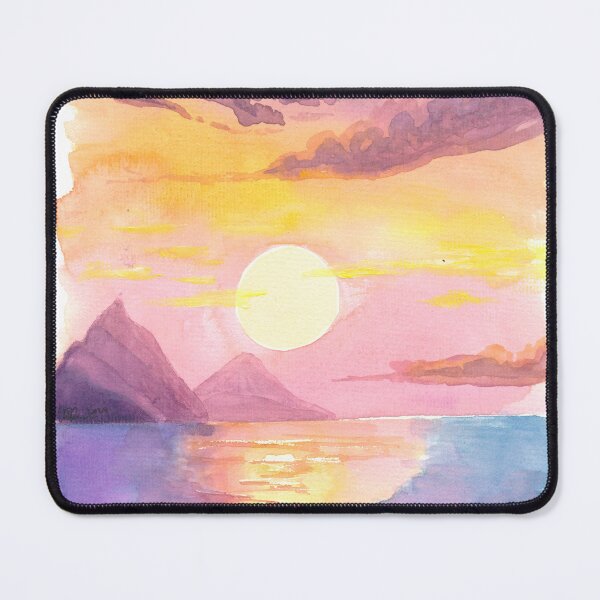 Item preview, Sweet Caribbean Honeymoon Sunset near St Lucia Pitons  designed and sold by artshop77.