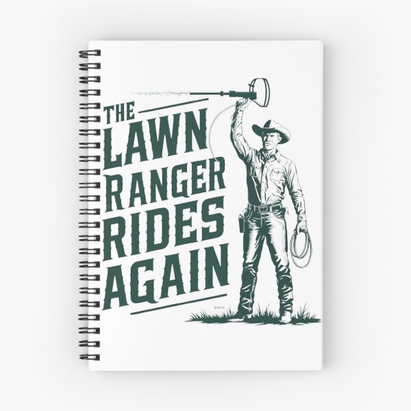 Item preview, The Lawn Ranger Rides Again T-Shirt | Fun Gift for Lawn Care Enthusiasts designed and sold by BeInStore (BIS).