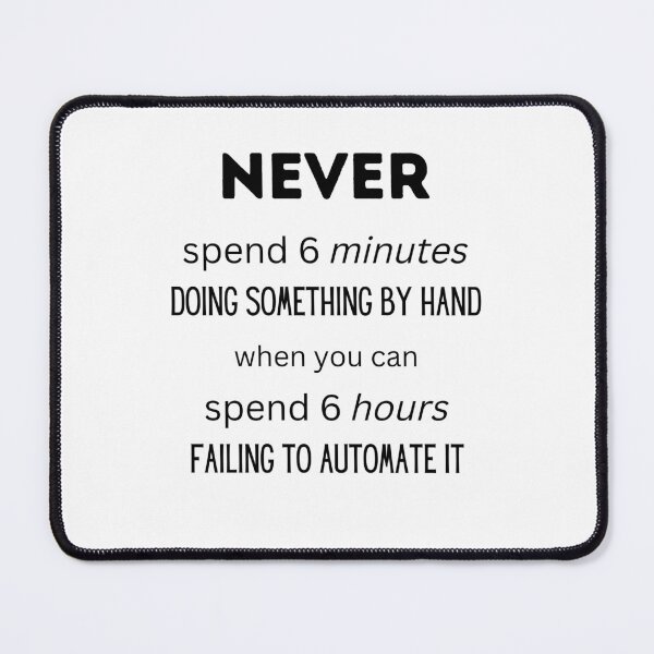 Item preview, Automation IT Programming Joke designed and sold by psrearick.