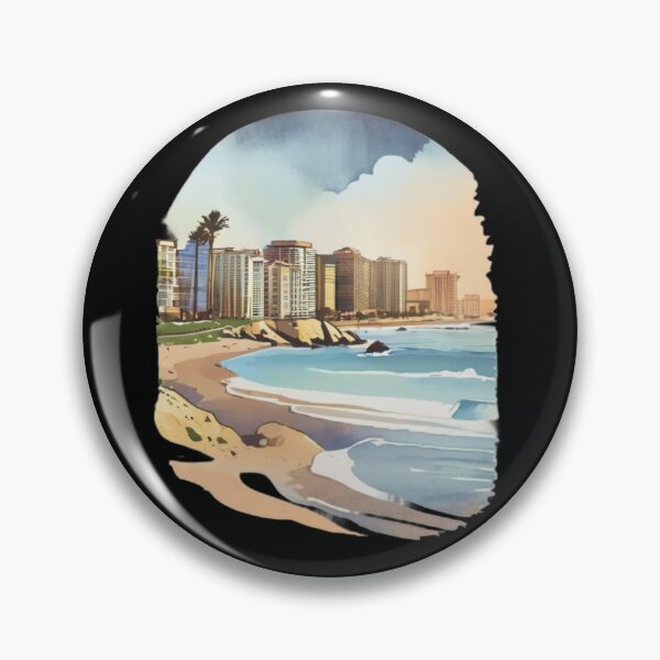 Item preview, watercolor san diego designed and sold by EuropeanPrints.