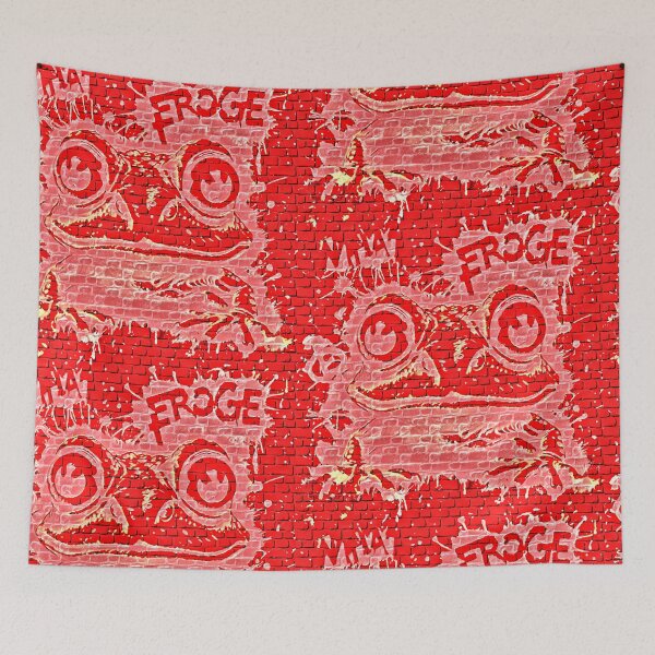 Item preview,  "The Face of the Frog: Art and Mystery on the Wall" designed and sold by tigereyes180.