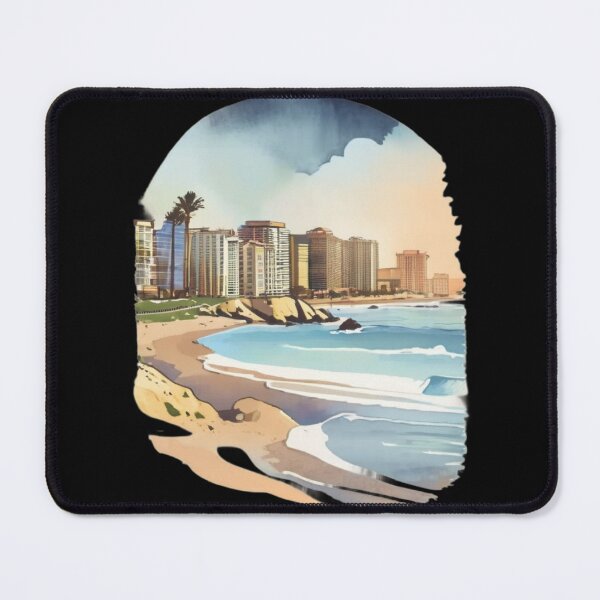 Item preview, watercolor san diego designed and sold by EuropeanPrints.