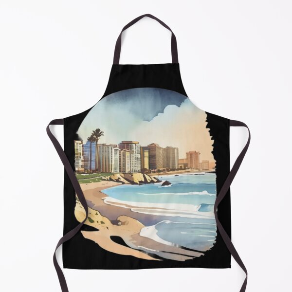Item preview, watercolor san diego designed and sold by EuropeanPrints.