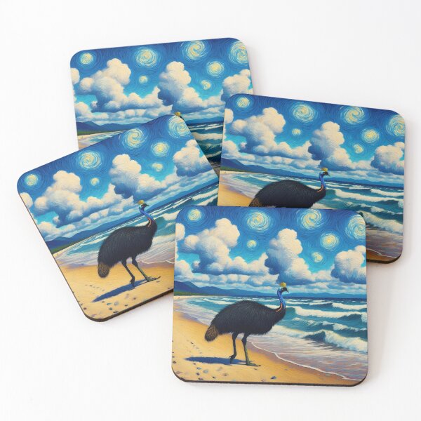 Item preview, Cassowary Art #9 | Cassowary Lovers designed and sold by ksgraphics222.