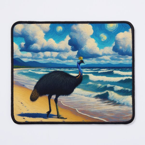Item preview, Cassowary Art #9 | Cassowary Lovers designed and sold by ksgraphics222.