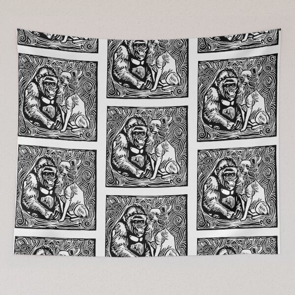Item preview, Gorila & Chihuahua designed and sold by GorilaEspacial.