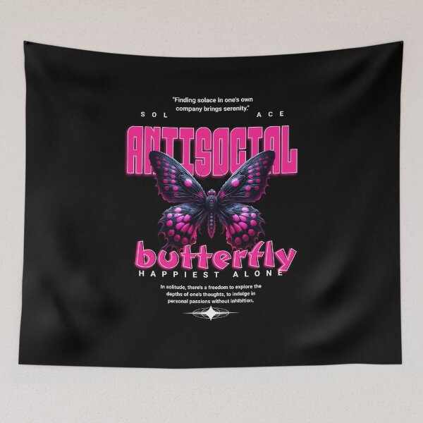 Item preview, Antisocial Butterfly designed and sold by taratops.