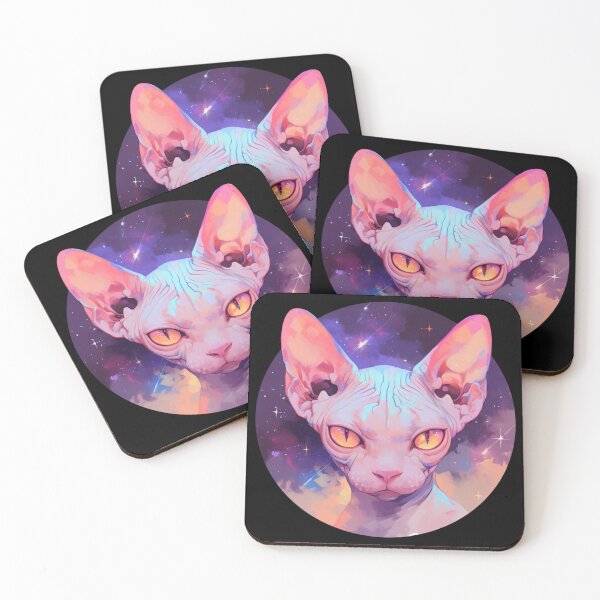 Item preview, Sphynx cat // Sphynx cat cute design // Galaxy  designed and sold by SMARTKIT  DESIGNAGENCY.