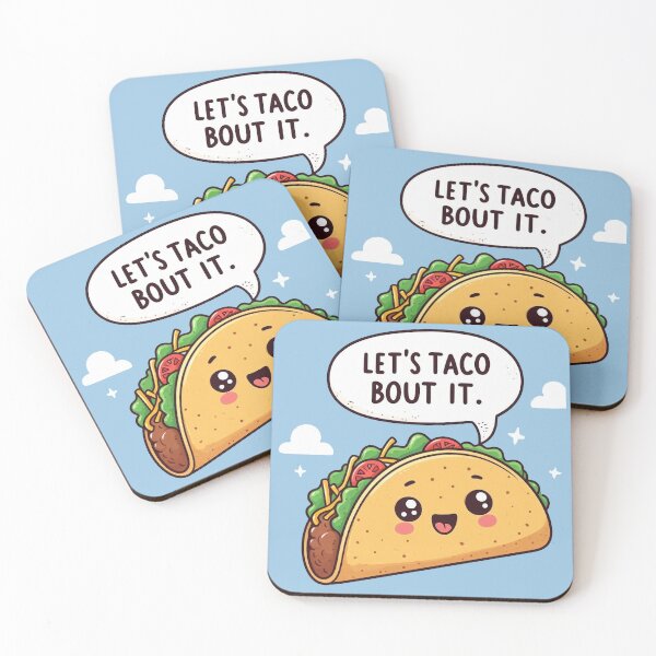 Item preview, Let's taco bout it designed and sold by Vkinsify.