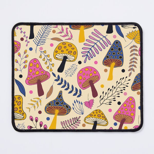 Item preview, Hand drawn Moody Mushrooms in summer designed and sold by sarakaquabubble.