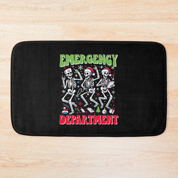 Item preview, Emergency Department Dancing Skeleton ER Nurse Christmas designed and sold by clothesy7.