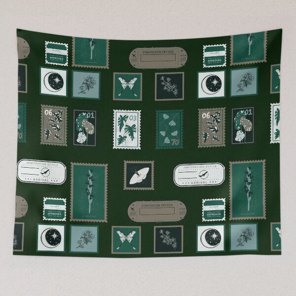 Item preview, Green Witchy Aesthetic - Journaling Sticker Sheet designed and sold by Andreria.