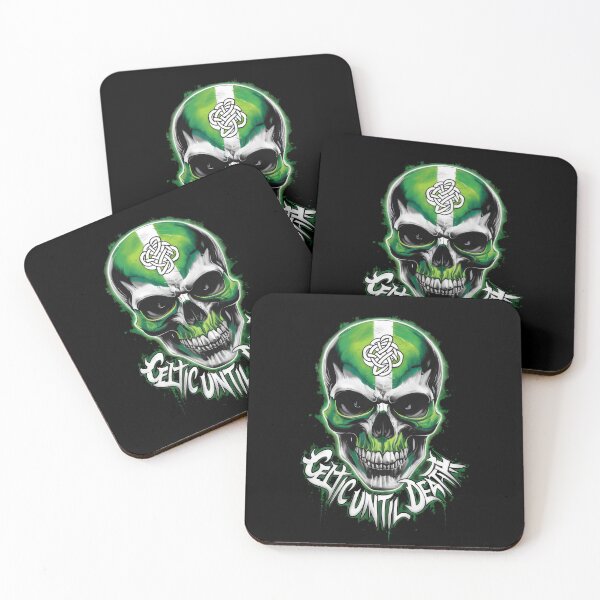 Item preview, Celtic Until Death Tattoo Style Skull Celtic Knot Design designed and sold by CELTIC-DESIGNS.