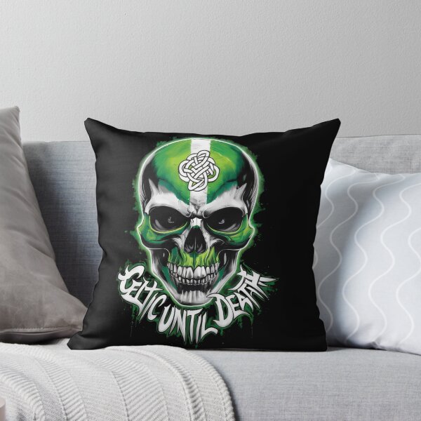 Item preview, Celtic Until Death Tattoo Style Skull Celtic Knot Design designed and sold by CELTIC-DESIGNS.