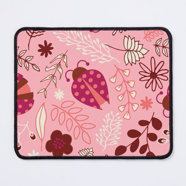 Item preview, Hand drawn Ladybugs in summer garden designed and sold by sarakaquabubble.
