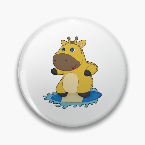 Artikelvorschau, Giraffe Surfer Surfbrett entworfen und verkauft von Snabdesign84.