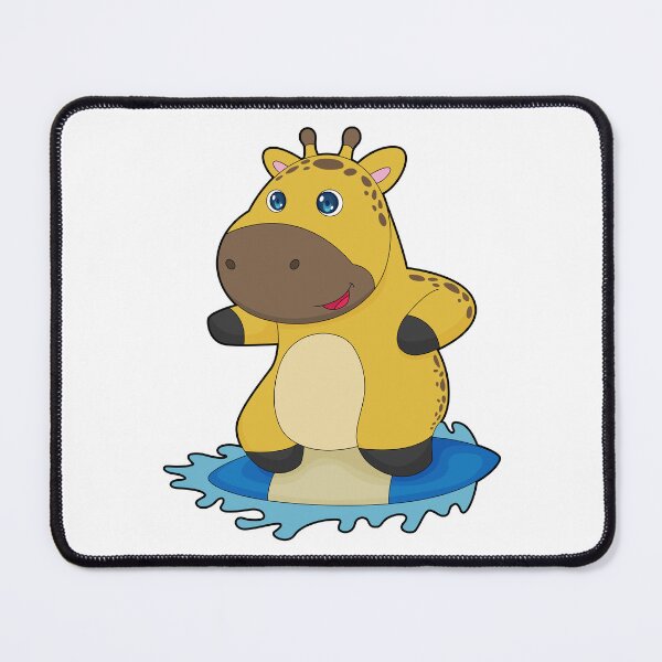 Item preview, Giraffe Surfer Surfboard designed and sold by Snabdesign84.
