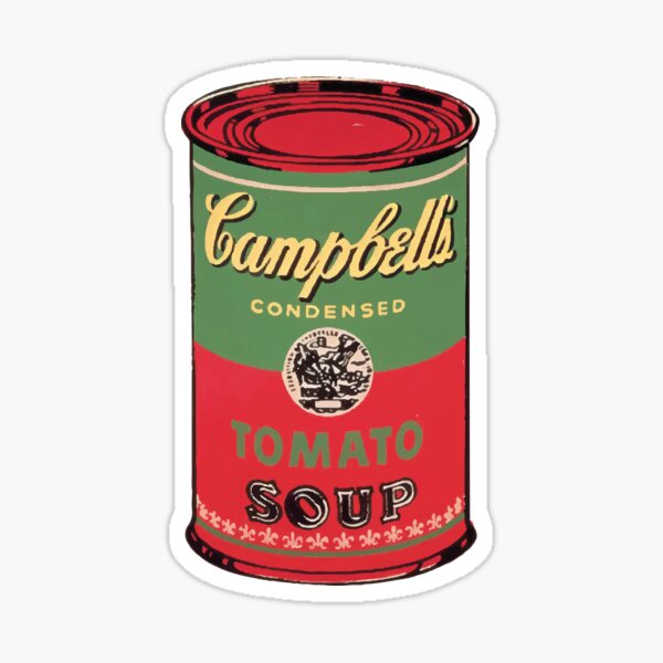 Item preview, Campbell's Soup Can - Andy Warhol Poster designed and sold by James-Fletcher.