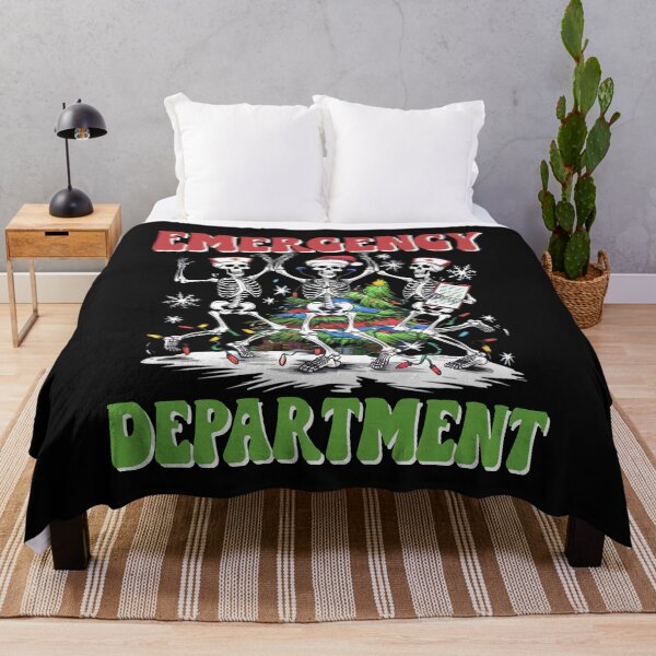 Item preview, Christmas ER Nurse Dancing Skeleton Emergency Department designed and sold by clothesy7.