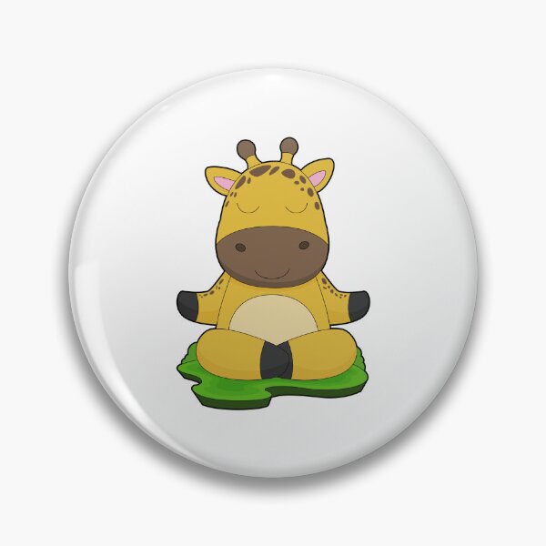 Item preview, Giraffe Yoga Fitness Meditation designed and sold by Snabdesign84.