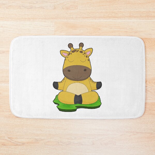 Item preview, Giraffe Yoga Fitness Meditation designed and sold by Snabdesign84.