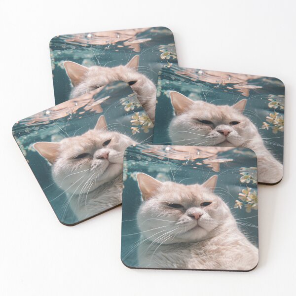 Item preview, Underwater cat serenity designed and sold by YayaPrintable.
