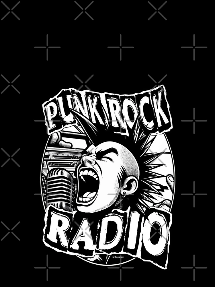Thumbnail 4 of 4, iPhone Case, PUNK ROCK RADIO designed and sold by Paparaw.