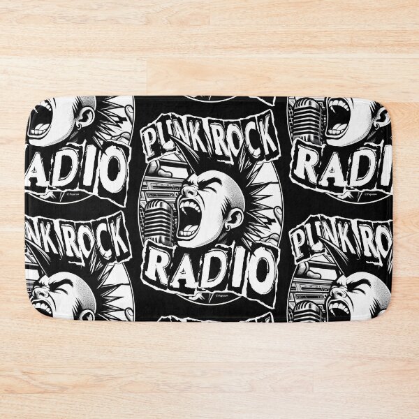 Item preview, PUNK ROCK RADIO designed and sold by Paparaw.