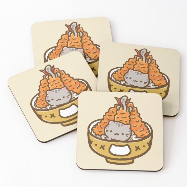Item preview, Japanese dish collection - Tempura designed and sold by kittimeowmochi.