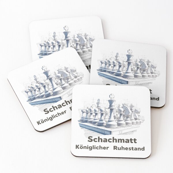 Item preview, Royal Retirement – Checkmate! - Chess Game, Chess Board designed and sold by KolbaVison.