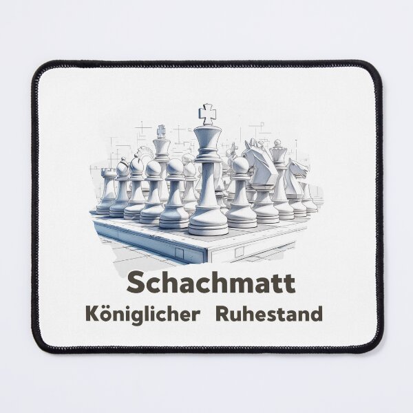 Item preview, Royal Retirement – Checkmate! - Chess Game, Chess Board designed and sold by KolbaVison.