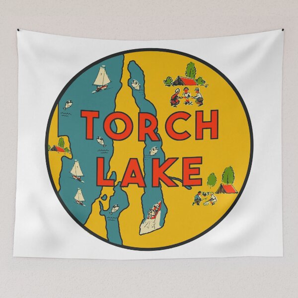 Item preview, Torch Lake Vintage Style DecalCopy of Lake Winnebago Vintage Style designed and sold by Decal Mania.