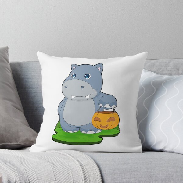 Item preview, Hippo Halloween Pumpkin designed and sold by Snabdesign84.