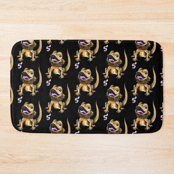 Item preview, Tiny Dinosaurs Cute Bearded Dragon Feeding designed and sold by BeataY6Art.