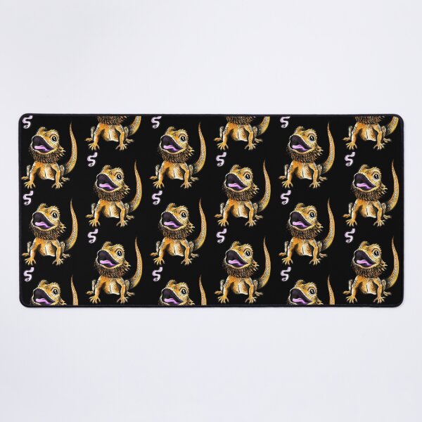Item preview, Tiny Dinosaurs Cute Bearded Dragon Feeding designed and sold by BeataY6Art.