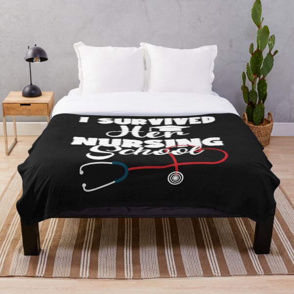 Item preview, I Survived Her Nursing School nurse designed and sold by tazaino.