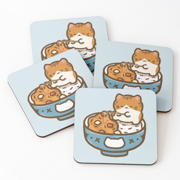 Item preview, Japanese dish collection - Curry rice designed and sold by kittimeowmochi.