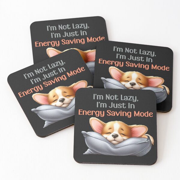Item preview,  Sleeping little corgi -Energy Saving Mode designed and sold by DegraDesign.