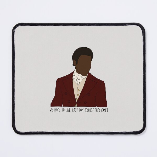 Item preview, "We Have To Live Each Day Because They Can't" Fifteenth Doctor Quote Print Design designed and sold by abldesign.
